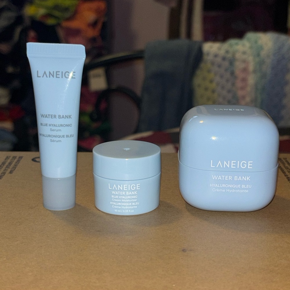 LANEIGE Water Bank Blue Hyaluronic Skincare Mini Set
